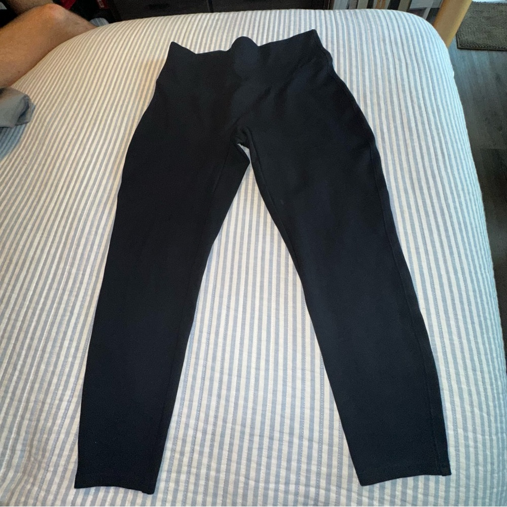 Spanx Ponte Ankle Leggings - 20264Q - Black CUT TAG SIZE UNKNOWN‎